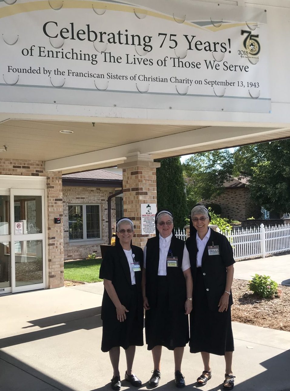 Franciscan Sisters at St. Paul Elder Services serving 75 years anniversary2 e1550870407826