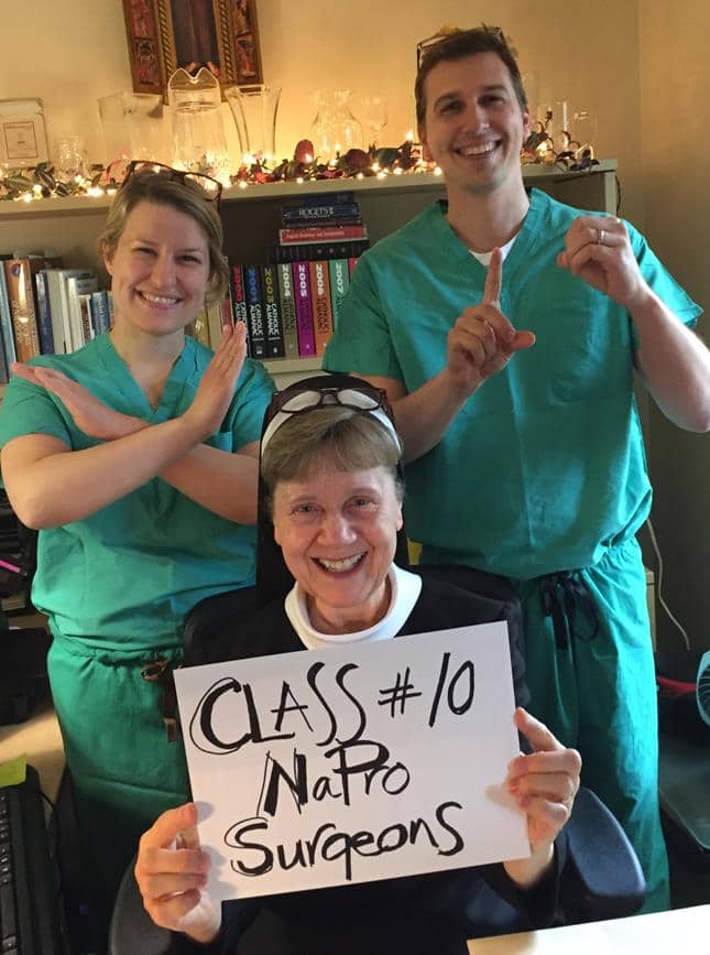 Franciscan Sister Teaches Na Pro Graduates #10 Class - Franciscan Sisters